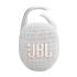 JBL Clip 5 Portable Bluetooth Speaker - White